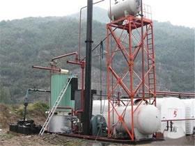 生物质导热油炉安装现场